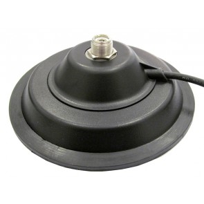 Proxel Base Mag. Attacco PL, Ø 140mm, Guar.gomma, con cavo e connettore PL259