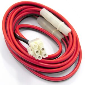 Proxel Cavo 5mmq, 3mt, 6poli, 2 fuse 30A. Icom, Kenwood ,Yaesu (Vecchia Serie)-0